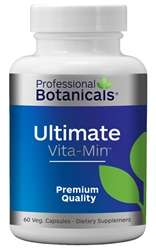 Naturally Botanicals | Professional Botanicals | Ultimate Vita/Min | Daily Multi-Vitamin and Mineral Supplement