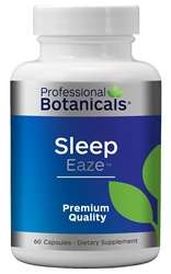 Naturally Botanicals | Professional Botanicals | Sleep Eaze | Herbal Sleep Support Supplement