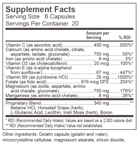 Cal-Mag-750-Calcium-Mineral-Supplement-Facts-Dynamic-Nutritional-Associates.