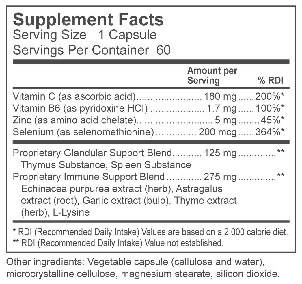 Dynamic Nutritional Associates (DNA Labs) First Sign Supplement Facts