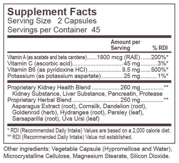 Renex-Kidney-Support-Supplement-Facts-Dynamic-Nutritional-Associates-Kidney-Health