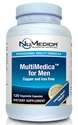 Naturally Botanicals | NuMedica Nutraceuticals | MultiMedica for Men - 120c | Multi Vitamin & Mineral Supplement for Men