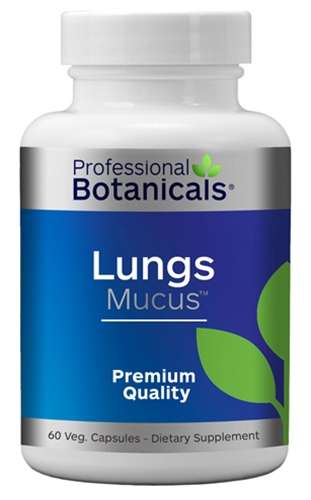  Lung Support Supplement - Natural Capsules for Lung
