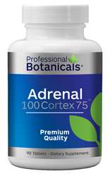 Naturally Botanicals | Professional Botanicals | Adrenal 100 Cortex 75 | Adrenal, Stress & Energy Support  Supplement