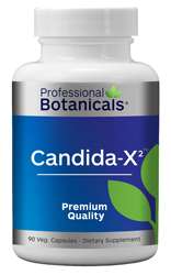 Naturally Botanicals | Professional Botanicals | Candida-X2 | Extra Strength Natural Vegan Candida Support and Detox Supplement