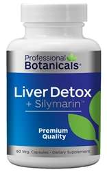 Naturally Botanicals | Professional Botanicals | Liver Detox Plus Silymarin | Liver Cleanse and Detox Supplement