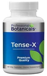 Naturally Botanicals | Professional Botanicals | Tense-X | Herbal Relaxation Formula Supplement