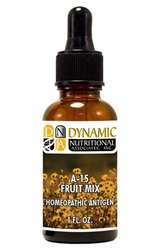 Naturally Botanicals | by Dynamic Nutritional Associates (DNA Labs) | A-15 Fruit Mix Homeopathic