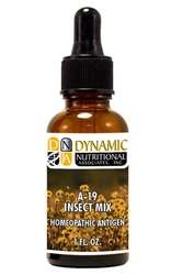 Naturally Botanicals | by Dynamic Nutritional Associates (DNA Labs) | A-19 Insect Mix Homeopathic