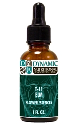 Naturally Botanicals | by Dynamic Nutritional Associates (DNA Labs) | T-11 Elm 6x, 8x, 30x Flower Essences Homeopathic Formula