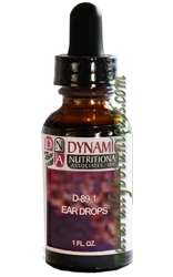 Naturally Botanicals | by Dynamic Nutritional Associates (DNA Labs) | D89-1 Ear Drops
