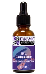 Naturally Botanicals | by Dynamic Nutritional Associates (DNA Labs) | AM-8 Gall Bladder Acupuncture Meridian Homeopathic