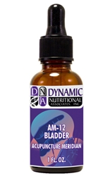 Naturally Botanicals | by Dynamic Nutritional Associates (DNA Labs) | AM-12 Bladder Acupuncture Meridian Homeopathic