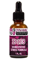 Naturally Botanicals | D-118 DENTOL TMJ West German Homeopathic Formula by Dynamic Nutritional Associates (DNA Labs)