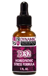 Naturally Botanicals | by Dynamic Nutritional Associates (DNA Labs) | D-32 Hyperhydrose West German Homeopathic Formula
