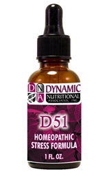 Naturally Botanicals | by Dynamic Nutritional Associates (DNA Labs) | D-51 Thyrotoxigen West German Homeopathic Formula