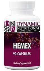 Naturally Botanicals | Dynamic Nutritional Associates (DNA Labs) | Hemex | Hemorrhoid & Venous Support Supplement