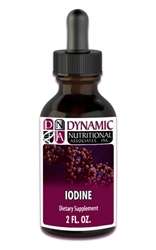 Naturally Botanicals | Dynamic Nutritional Associates (DNA Labs) | Iodine - Organic | Thyroid Health Support Supplement