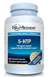Naturally Botanicals | NuMedica Nutraceuticals | 5-HTP 100mg - 60c | Supplement for Sleep, Stress & Mood Support*