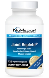 Naturally Botanicals | NuMedica Nutraceuticals | Joint Replete - 120c | Supplement for Joint Support with  ETArol, New Zealand Green-Lipped Mussel Extract.