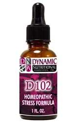 Naturally Botanicals | by Dynamic Nutritional Associates (DNA Labs) | D-102  Stress Formula | West German Homeopathic Formula