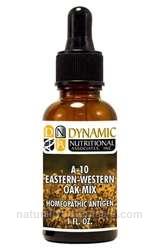 Naturally Botanicals | by Dynamic Nutritional Associates (DNA Labs) | A-10 Eastern/Western Oak Mix Homeopathic