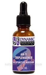 Naturally Botanicals | by Dynamic Nutritional Associates (DNA Labs) | AM-9 Triplewarmer Acupuncture Meridian Homeopathic